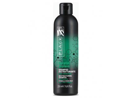 BLACK Keratin Protein Shampoo 250ml - keratínový šampón na poškodené vlasy