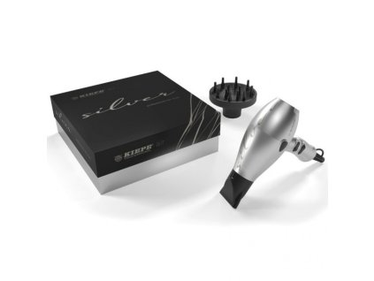 KIEPE Professional SILVER 2400W - profesionálny fén s difuzérom - strieborný