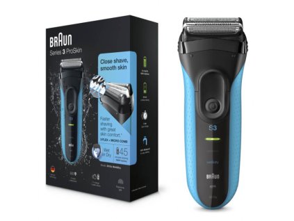 BRAUN Series 3-3010s Wet and Dry Shaver - vodeodolný pánsky holiaci strojček