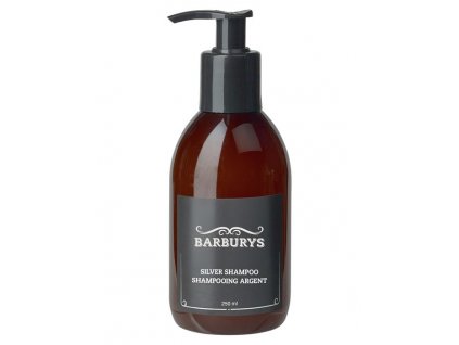 BARBURYS Silver Shampoo 250ml - pánsky šampón pre šedivé a biele vlasy
