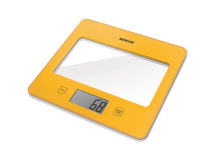 SENCOR SKS 5026YL Viacúčelová malá váha do 5000g, presnosť 1g - žltá