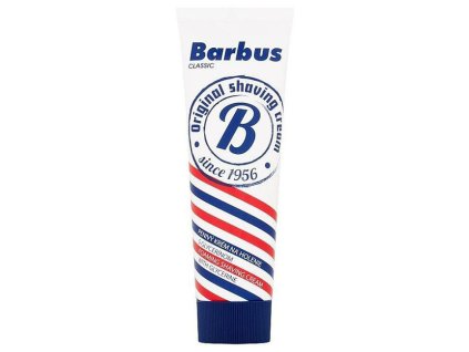 BARBUS Classic Penivý krém na holenie s glycerínom v tube 75g