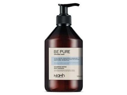 NIAMH Be Pure Detox Shampoo 500ml - detoxikačný šampón na mastné vlasy bez objemu