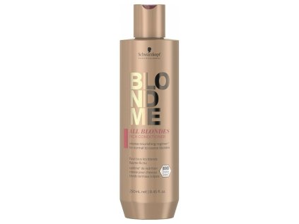 SCHWARZKOPF Blondme All Blondes Rich Conditioner 250ml - intenzívne vyživuje a hydratuje blond vlasy