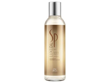 WELLA SP Luxe Oil Keratín Protect Shampoo 200ml - luxusný keratínový šampón na poškodené vlasy