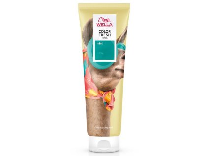 WELLA Professional MINT Color Fresh Mask 150ml - farbiaci a ošetrujúca maska na vlasy