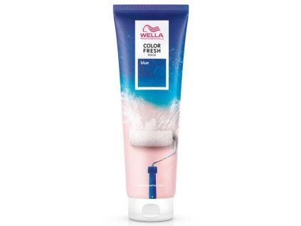 WELLA Professional BLUE Color Fresh Mask 150ml - farbiaci a ošetrujúca maska na vlasy