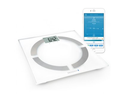 MEDISANA BS 444 Analytická osobná digitálna váha do 180kg s Bluetooth