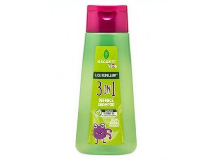 ESCENTI Kids 3v1 Defence Shampoo 300ml - šampón proti všiam s TEA TREE