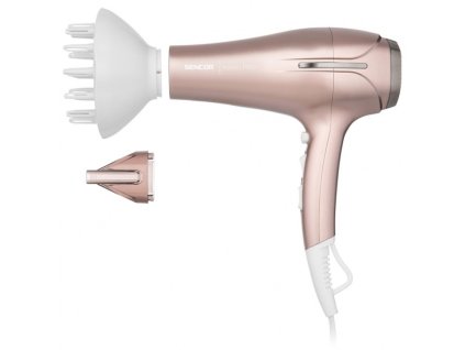 SENCOR SHD 6800RG Hair Dryer 2300W - fén s difuzérom a ionizátorom - staroružový
