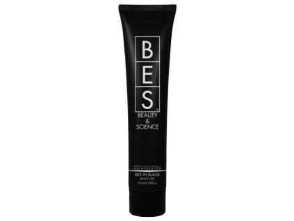 BES Hair Fashion Bes In Black Gél 170ml - čierny gél na biele a prešedivené vlasy