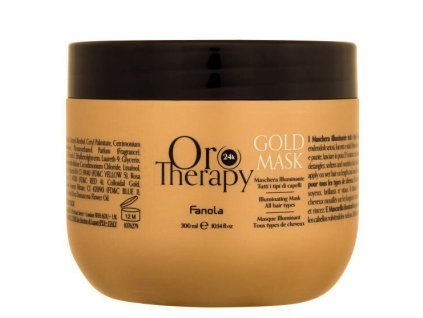 FANOLA Oro Therapy 24K Gold Mask 300ml - maska na hlbokú výživu a obnovu vlasov