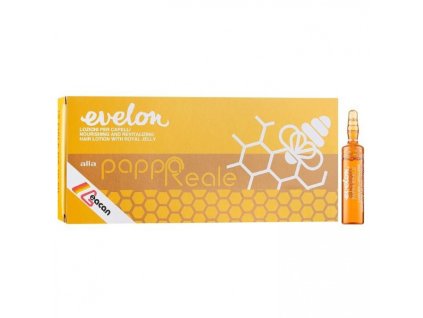 EVELON Pappa Reale Ampulky na intenzívnu regeneráciu krehkých a poškodených vlasov 12x10ml