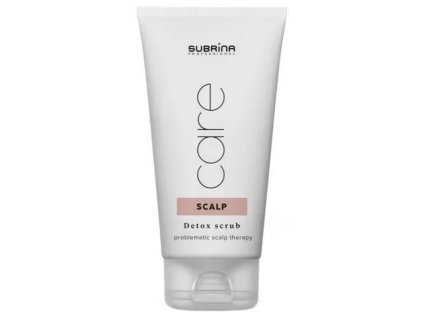 SUBRÍNA Care Scalp Detox Scrub 150ml - peeling pre problematickú vlasovú pokožku
