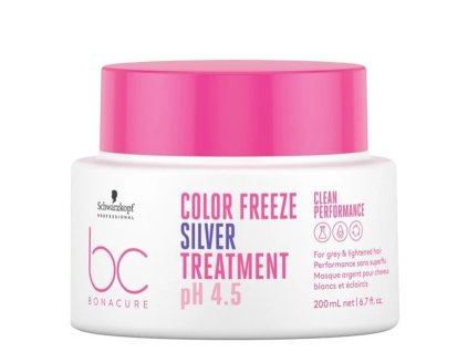 SCHWARZKOPF BC Color Freeze Silver Treatment 200ml - kôra pre studenú blond
