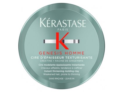 KÉRASTASE Genesis Homme Cire D'Epaisseur Texturisant 75ml - vosk na zahustenie vlasov pre mužov