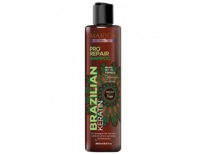 MARION Professional Brazilian Keratin Pro Repair Shampoo 250ml - šampón pre poškodené vlasy