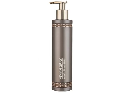 VIVIAN GRAY CRYSTALS BROWN Luxury Body Lotion 250ml - luxusné telové mlieko