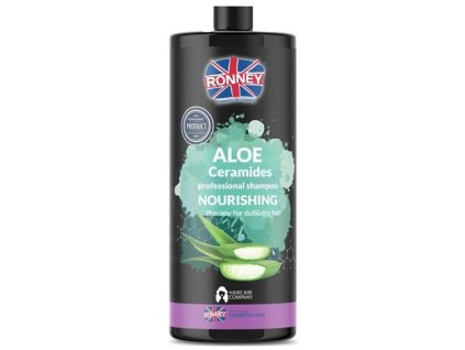 RONNEY Aloe Ceramides Shampoo 1000ml - šampón pre matné a suché vlasy