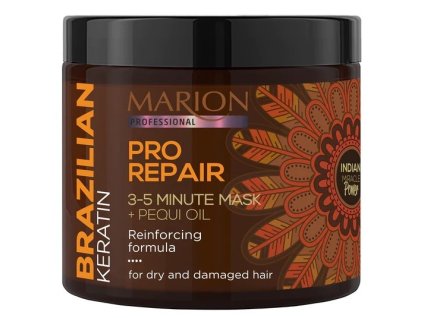 MARION Professional Brazilian Keratín Pro Repair Mask 250ml - maska pre poškodené vlasy