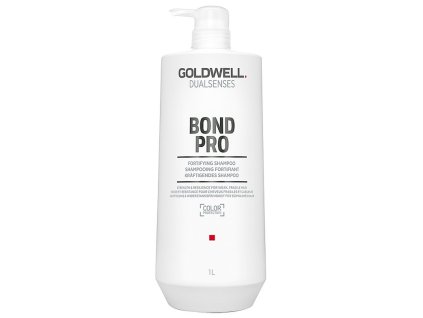 GOLDWELL Dualsenses Bond Pro Fortifying Shampoo 1000ml - šampón na poškodené a farbené vlasy