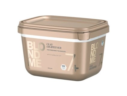 Schwarzkopf Professional Blondme Bond Enforcing Premium Clay Lightener 350g - biely melír s ílom 7tónov