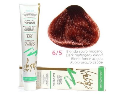 VITALITYS Green Permanentná krémová farba - Tmavá mahagonová blond 6-5