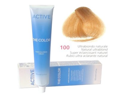 ACTIVE The Color Permanentná krémová farba na vlasy - Ultra blond prírodná 100