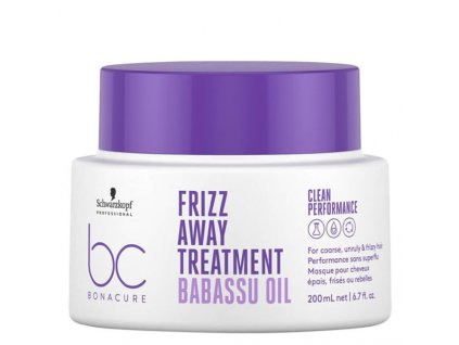 SCHWARZKOPF BC Frizz Away Treatment 200ml - maska pre nepoddajné a krepovaté vlasy