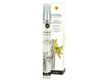 VIVANEL VANILLA PATCHOULI Eau De Toilette 10 ml - toaletná voda s esenciálnymi olejmi