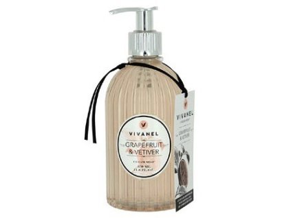 VIVANEL GRAPEFRUIT VETIVER Cream Soap 350ml - luxusné tekuté mydlo s dávkovačom