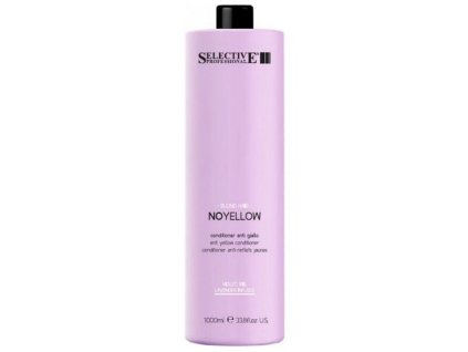 SELECTIVE NoYellow Anti Yellow Conditioner 1000ml - kondicionér pre studené blond odtiene