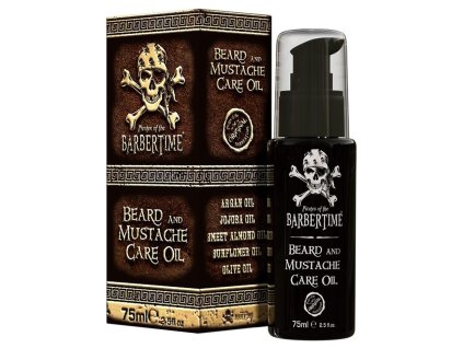 BARBERTIME Beard And Mustache Care Oil 75ml - olej na fúzy a bradu