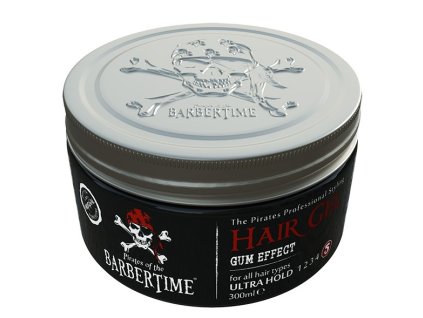 BARBERTIME Hair Gel Gum Effect 300ml - ultra silne tužiaci stylingový gél