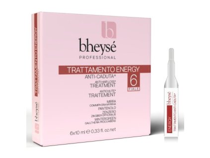 BHEYSÉ Professional Energy Treatment 6x10ml - ampulka proti vypadávaniu vlasov