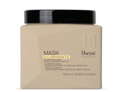BHEYSÉ Professional Illuminante Mask 300ml - maska s arganom pre farbené vlasy