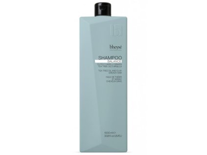 BHEYSÉ Professional Balance Shampoo 1000ml - šampón na mastné vlasy s Tea Tree olejom