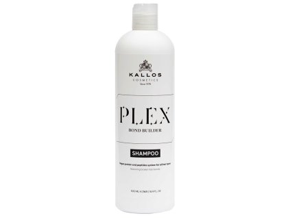 KALLOS Plex Bond Builder Shampoo 500ml - šampón na obnovu poškodených vlasov