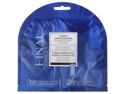 MARION Final Control Hair Lamination Diamond Mask 20ml - maska pre diamantový lesk vlasov