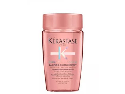 KÉRASTASE Chroma Absolu Bain Riche Chroma Respect 80ml - vyživujúci šampón pre farbené vlasy