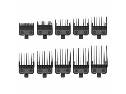 JRL Professional Premium Guards 10ks - Set prémiových univerzálnych prídavných hrebeňov