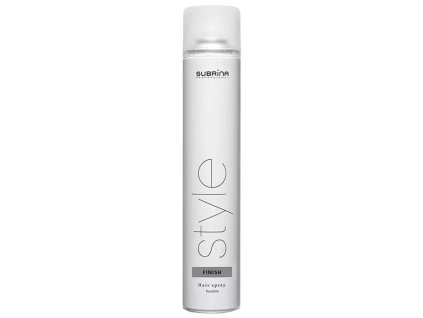 SUBRÍNA Style Finish Hair Spray Flexible 500ml - lak na vlasy s pružnou fixáciou