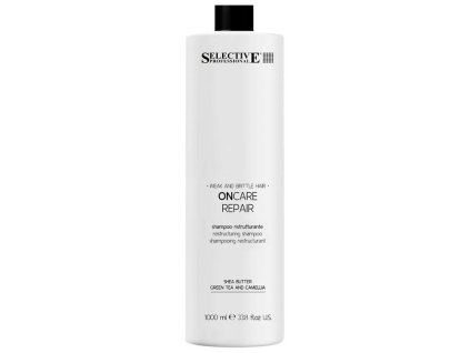SELECTIVE ONcare Repair Shampoo 1000ml - regeneračný šampón na poškodené vlasy