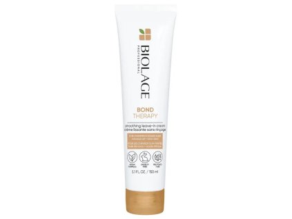 MATRIX Biolage Bond Therapy Smoothing Leave-In Cream 150ml - bezoplachová starostlivosť pre poškodené vlasy