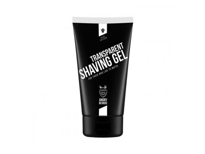 64550 ciry gel na holeni angry beards transparent shaving gel jack saloon 150 ml