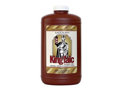 64811 pudr na podrazdenou pokozku po holeni a strihani barbicide king talc vintage 200 g