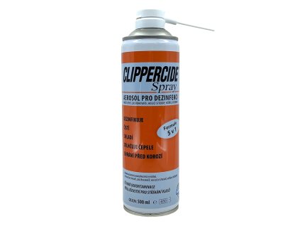 64823 dezinfekcni sprej na strojky 5v1 clippercide aerosol spray 500 ml