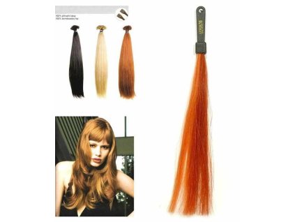 SO.CAP. Rovné vlasy 8001LC 35-40cm prameň melír odtienov M21-130