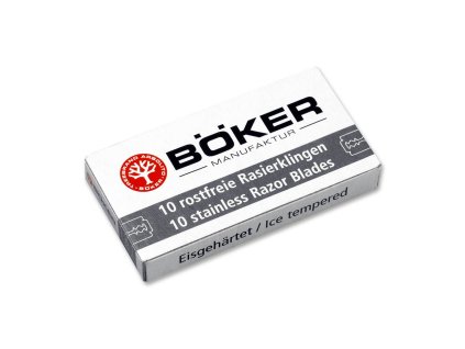 63755 klasicke ziletky na holeni boker double edge 10 ks