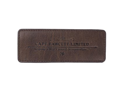 59732 kozene pouzdro pro skladaci hreben na plnovous captain fawcett large leather comb sleeve